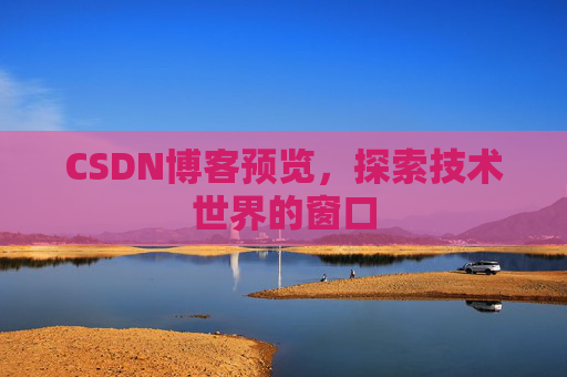 CSDN博客预览,探索技术世界的窗口